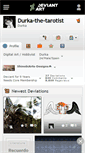 Mobile Screenshot of durka-the-tarotist.deviantart.com