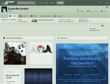 Tablet Screenshot of durka-the-tarotist.deviantart.com