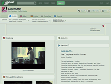 Tablet Screenshot of latinmuffin.deviantart.com