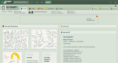 Desktop Screenshot of devildog501.deviantart.com