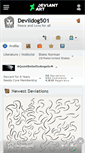 Mobile Screenshot of devildog501.deviantart.com