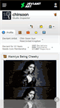 Mobile Screenshot of chinsoon.deviantart.com
