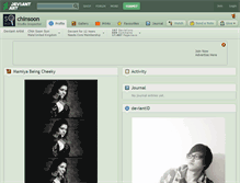 Tablet Screenshot of chinsoon.deviantart.com