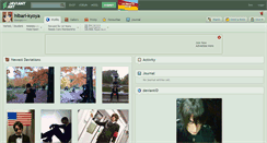 Desktop Screenshot of hibari-kyoya.deviantart.com