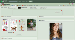 Desktop Screenshot of berrabear.deviantart.com