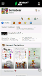 Mobile Screenshot of berrabear.deviantart.com