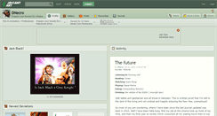 Desktop Screenshot of dnecro.deviantart.com