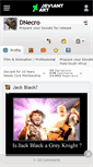 Mobile Screenshot of dnecro.deviantart.com
