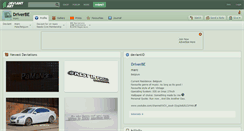 Desktop Screenshot of driverbe.deviantart.com