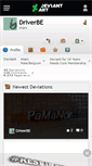 Mobile Screenshot of driverbe.deviantart.com