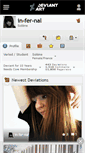 Mobile Screenshot of in-fer-nal.deviantart.com