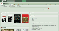 Desktop Screenshot of bigironvault.deviantart.com