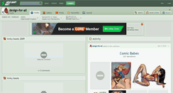 Desktop Screenshot of design-for-all.deviantart.com
