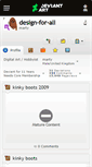 Mobile Screenshot of design-for-all.deviantart.com