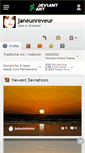 Mobile Screenshot of janeunreveur.deviantart.com