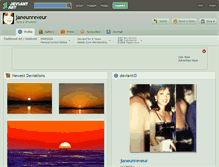 Tablet Screenshot of janeunreveur.deviantart.com