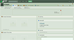 Desktop Screenshot of drwasabi.deviantart.com