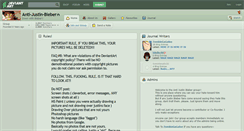 Desktop Screenshot of anti-justin-bieber.deviantart.com