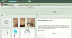 Desktop Screenshot of magic3c.deviantart.com