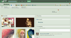 Desktop Screenshot of bunnylau.deviantart.com