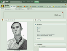 Tablet Screenshot of desiry.deviantart.com