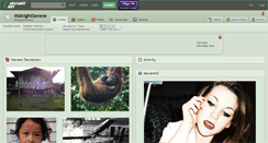 Desktop Screenshot of midnightserene.deviantart.com