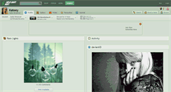 Desktop Screenshot of kateey.deviantart.com