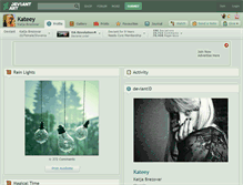 Tablet Screenshot of kateey.deviantart.com