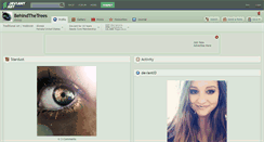 Desktop Screenshot of behindthetrees.deviantart.com