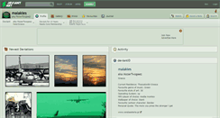 Desktop Screenshot of malakies.deviantart.com