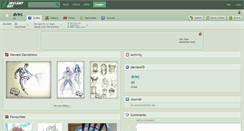 Desktop Screenshot of dvirc.deviantart.com