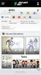 Mobile Screenshot of dvirc.deviantart.com