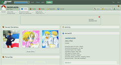 Desktop Screenshot of jazzlelazzle.deviantart.com