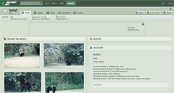 Desktop Screenshot of bella3.deviantart.com