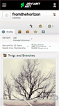 Mobile Screenshot of fromthehorizon.deviantart.com