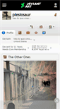 Mobile Screenshot of plesiosaur.deviantart.com