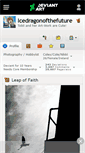 Mobile Screenshot of icedragonofthefuture.deviantart.com