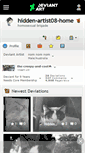 Mobile Screenshot of hidden-artist08-home.deviantart.com