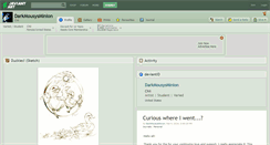 Desktop Screenshot of darkmousysminion.deviantart.com