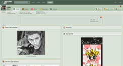 Desktop Screenshot of cpss.deviantart.com