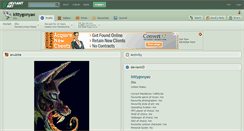 Desktop Screenshot of kittygonyao.deviantart.com