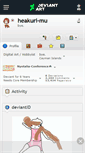 Mobile Screenshot of heakuri-mu.deviantart.com