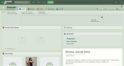 Desktop Screenshot of pinksoda1.deviantart.com
