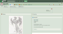 Desktop Screenshot of kuro-chan.deviantart.com