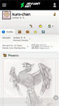 Mobile Screenshot of kuro-chan.deviantart.com