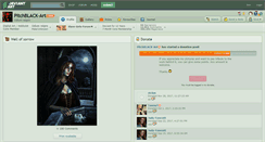 Desktop Screenshot of pitchblack-art.deviantart.com