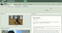 Desktop Screenshot of jiangxx.deviantart.com