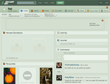Tablet Screenshot of ikaj.deviantart.com
