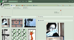 Desktop Screenshot of noitcaxes.deviantart.com