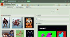 Desktop Screenshot of chihuahuasinthemist.deviantart.com